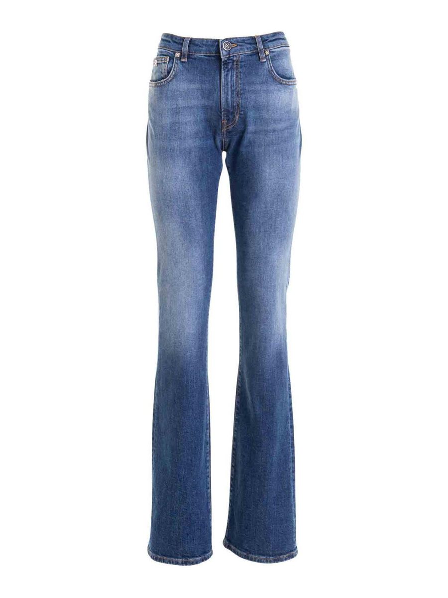 John Richmond Jean Skinny - Clair Délavé