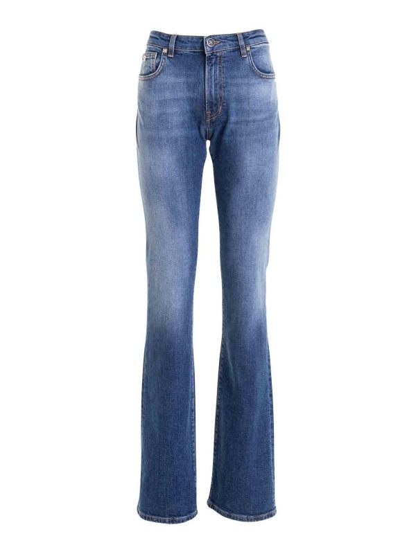 John Richmond Jean Skinny - Clair Délavé
