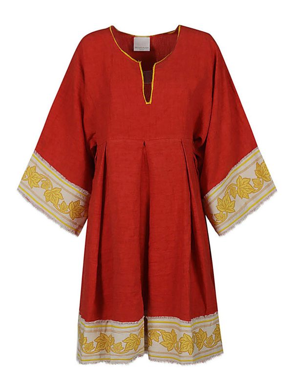 Ninaleuca Robe Courte - Rouge