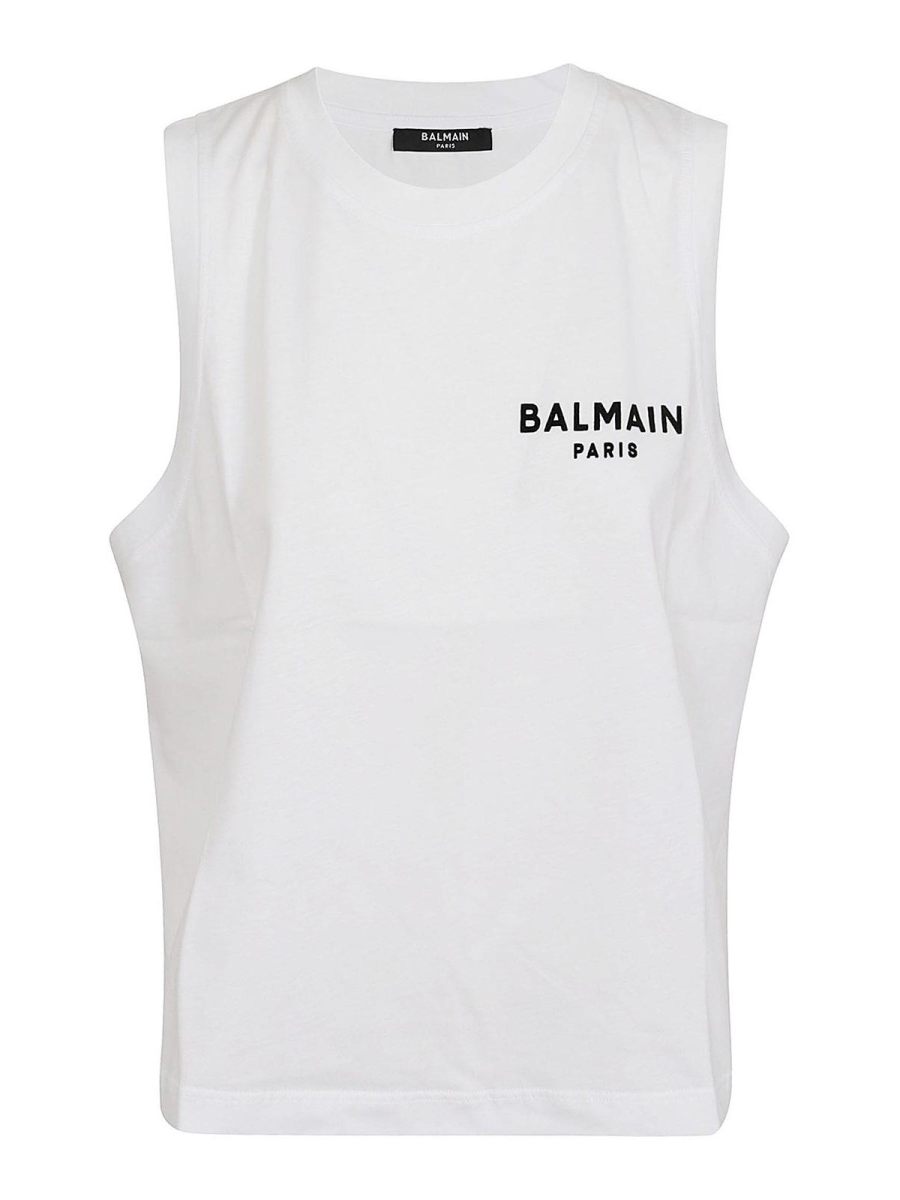 Balmain Top - Blanc