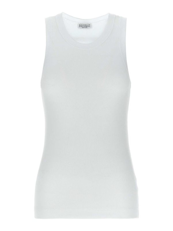 Brunello Cucinelli Top - Blanc