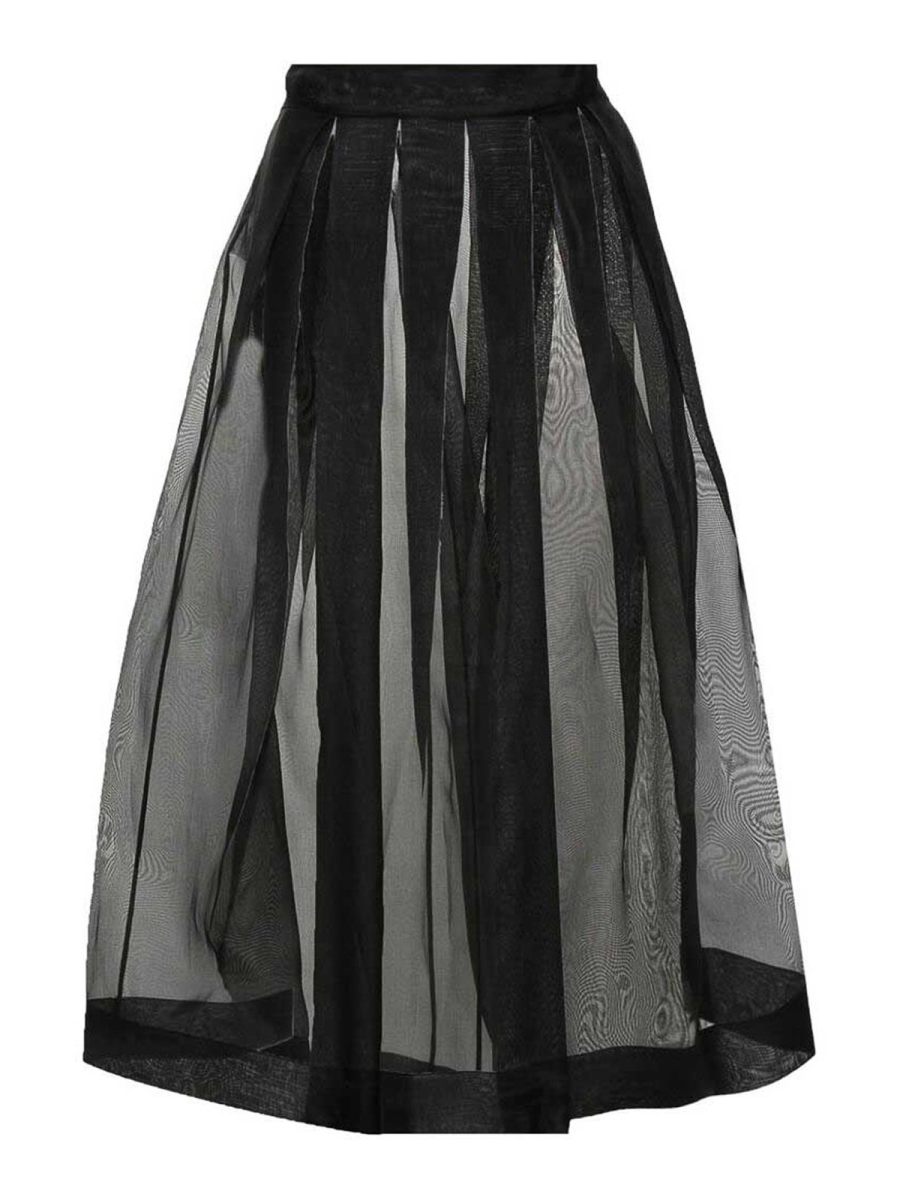 Moschino Jupe Midi - Noir
