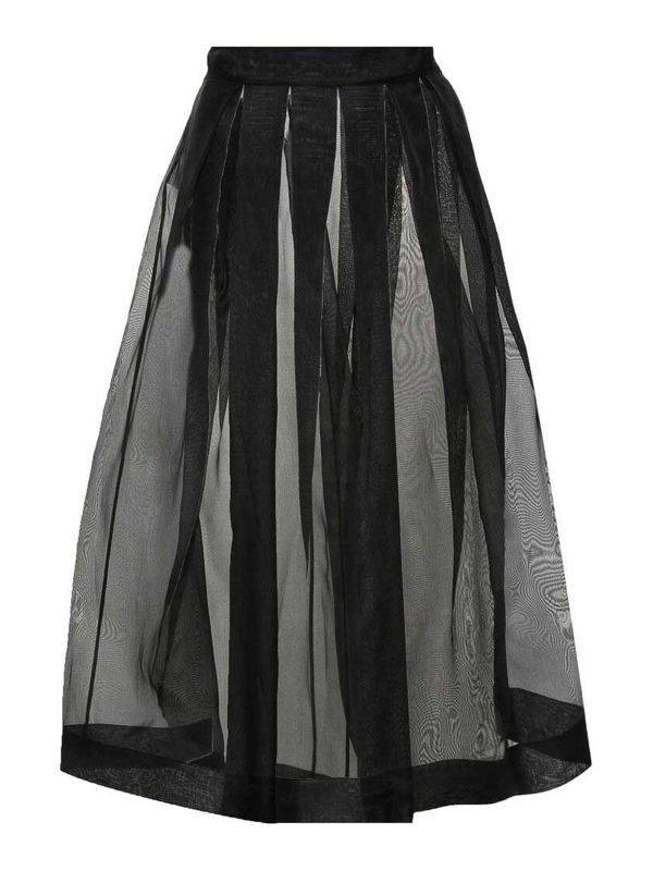 Moschino Jupe Midi - Noir