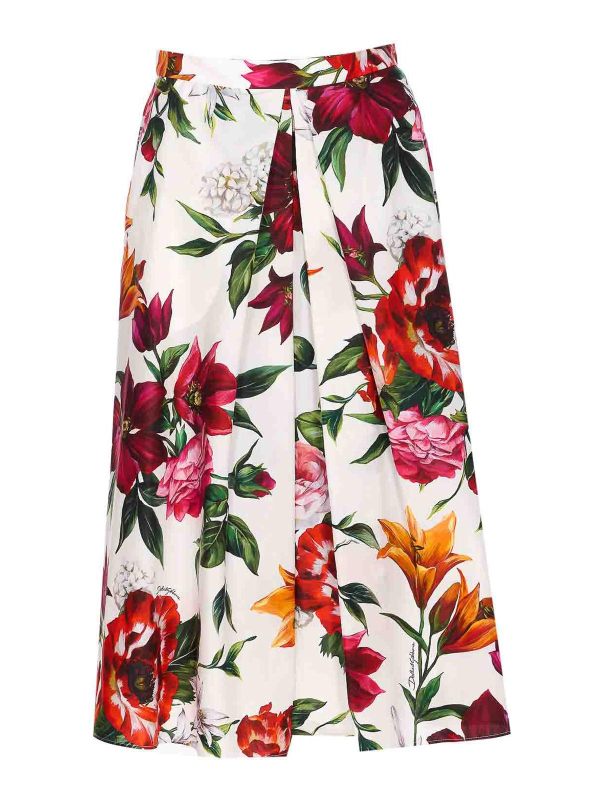 Dolce & Gabbana Jupe Midi - Multicolore