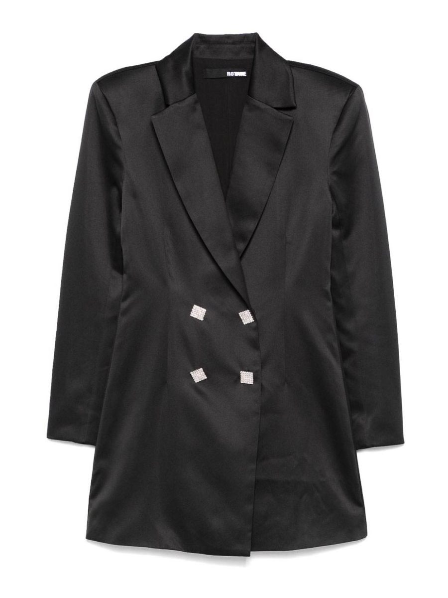 Rotate Birger Christensen Robe Courte - Noir