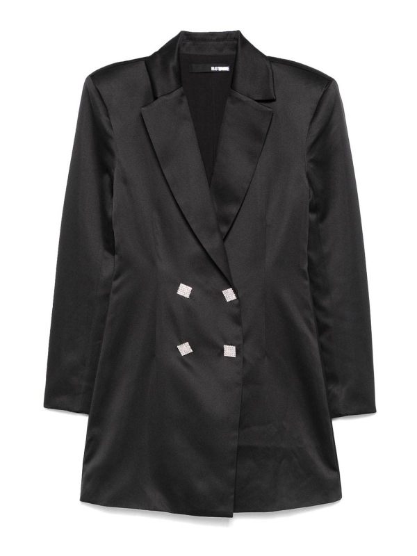 Rotate Birger Christensen Robe Courte - Noir