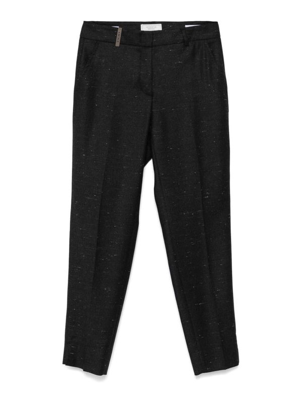 Peserico Pantalons Décontractés - Gris Foncé