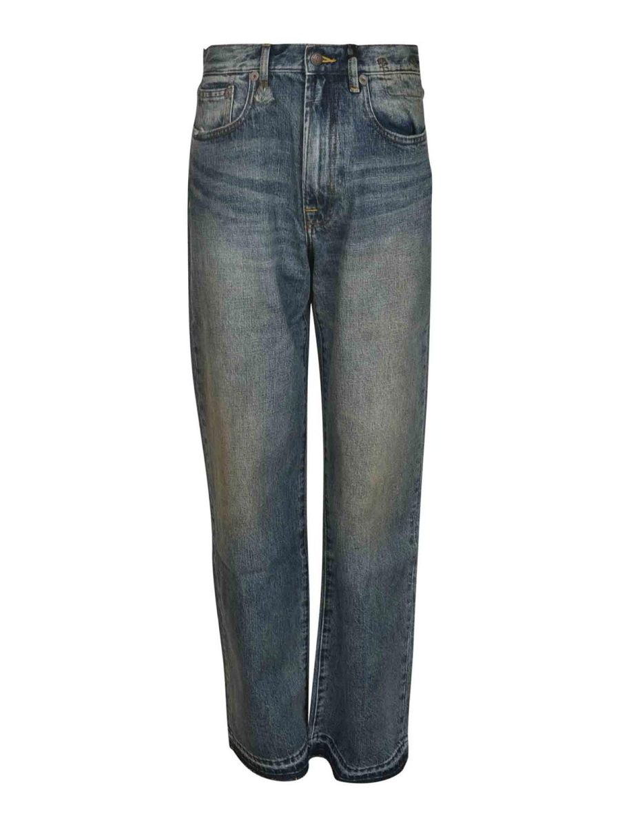R13 Pantalons Décontractés - Bleu
