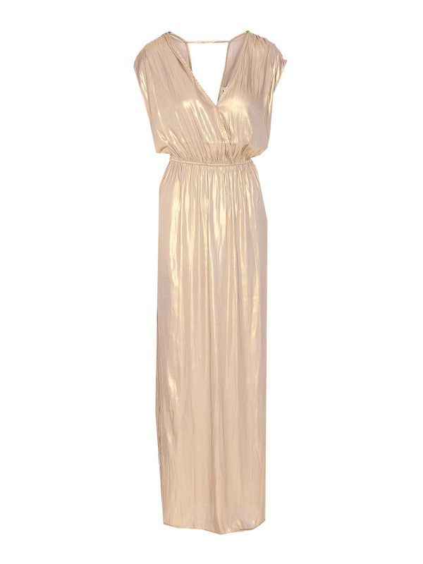 Zadig & Voltaire Robe Au Genou - Or