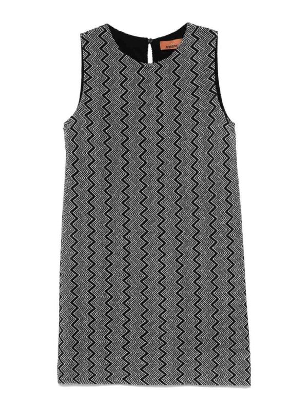 Missoni Pull Col Rond - Argent