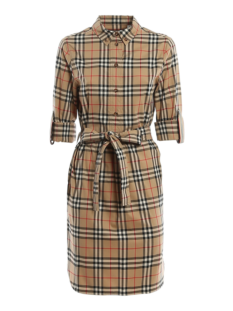 Burberry Robe Au Genou - Giovanna