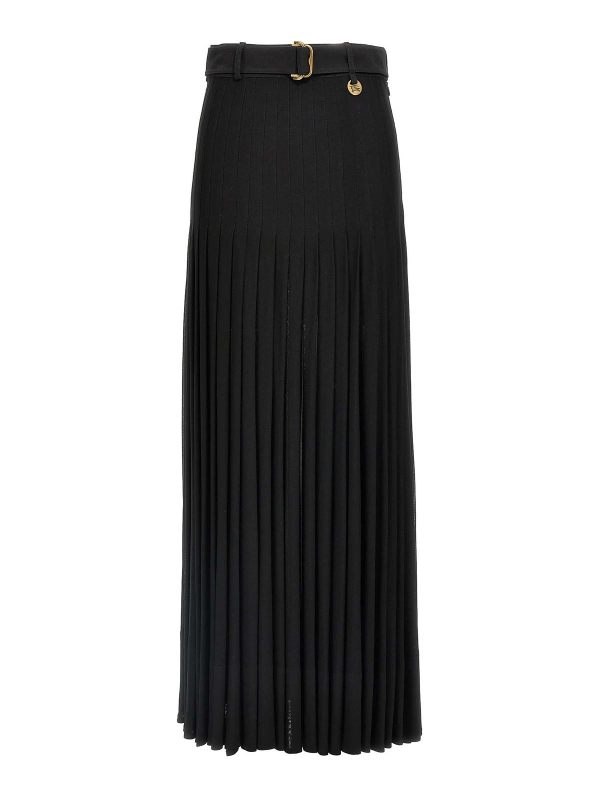 Burberry Jupe Midi - Noir