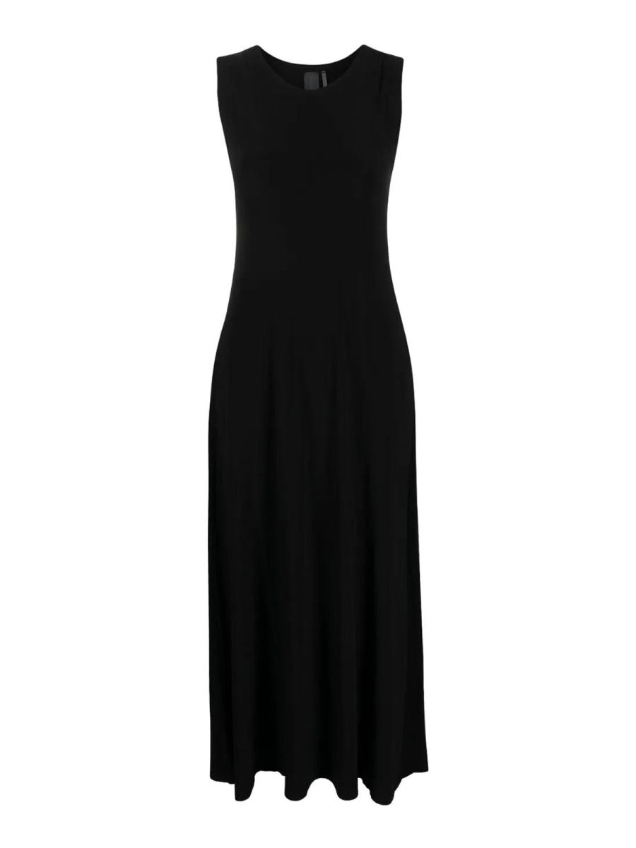 Norma Kamali Robe Au Genou - Noir