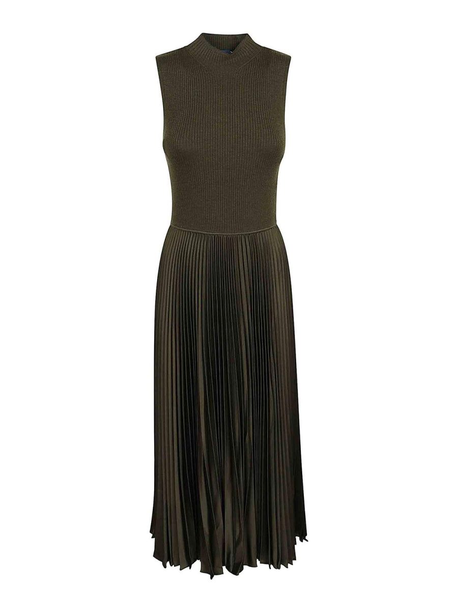 Polo Ralph Lauren Maxi Robe - Marron Foncé
