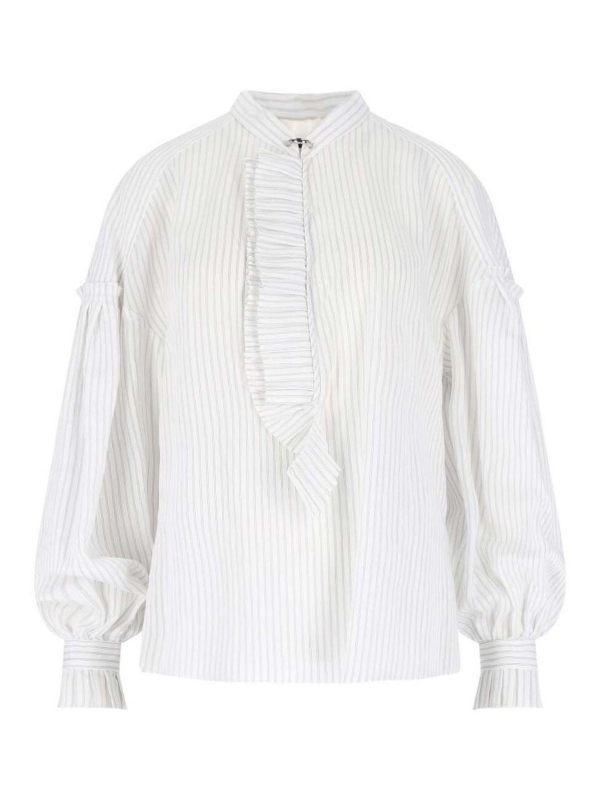 Seafarer Blouse - Blanc