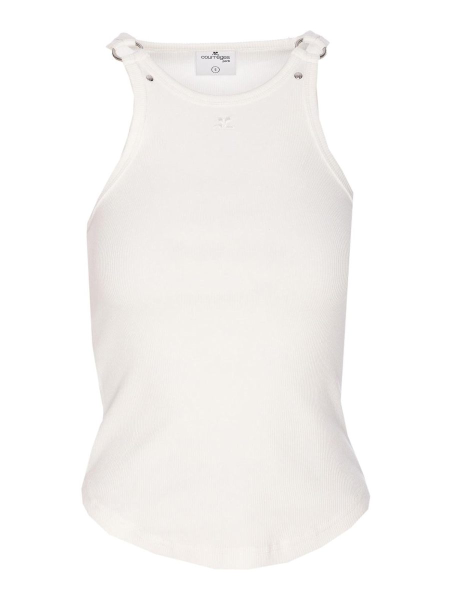Courreges Top - Blanc