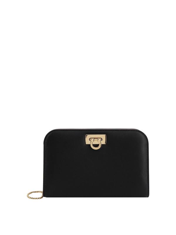 Ferragamo Sac Porté Épaule - Noir