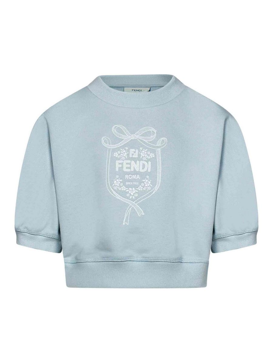 Fendi Jr Sweat-Shirts - Bleu