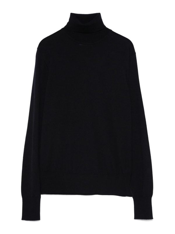 Forte Forte Pull Col Roulé - Bleu