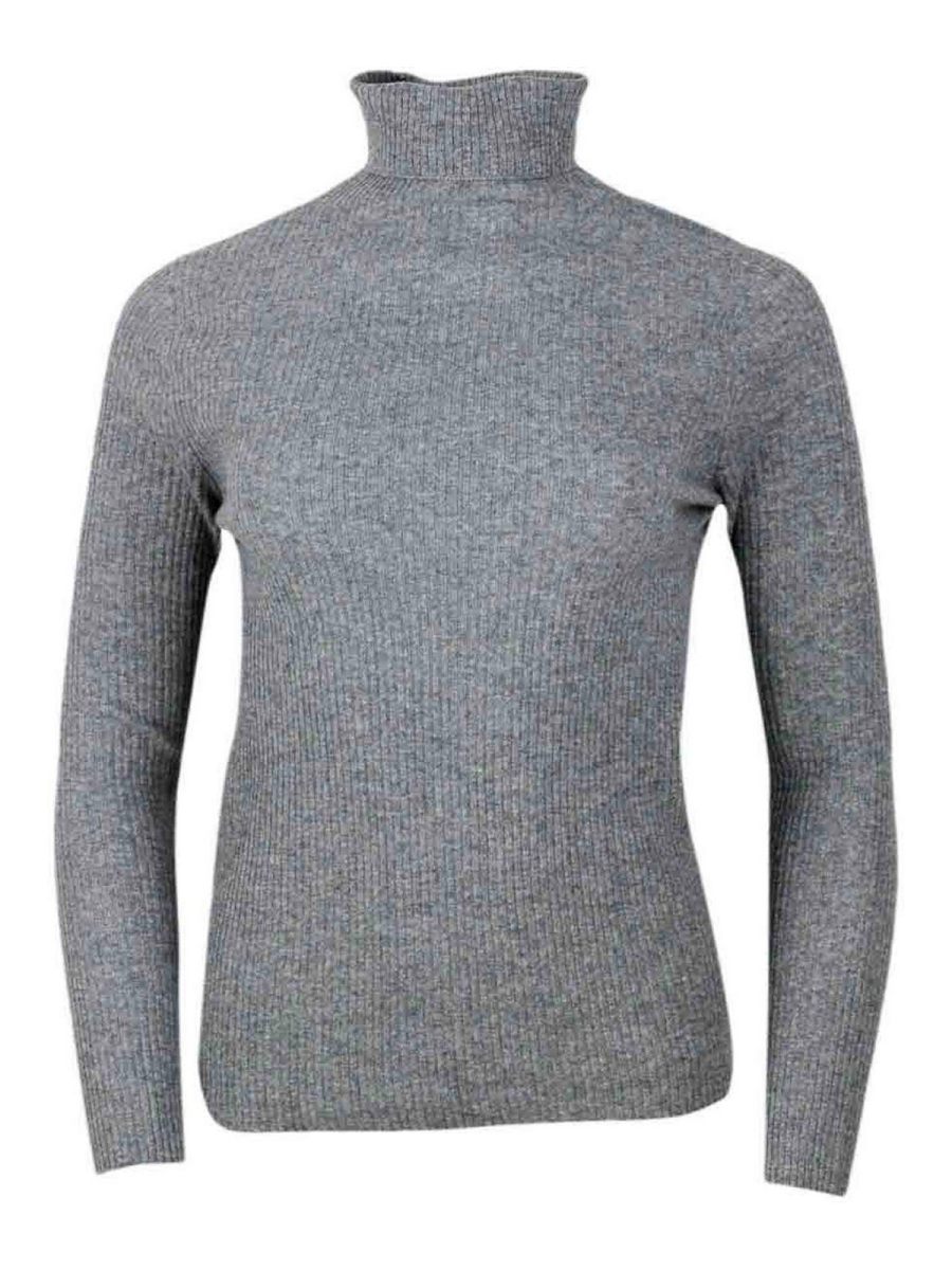 Fabiana Filippi Pull Col Rond - Gris