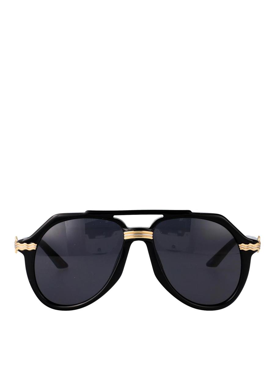 Casablanca Lunettes De Soleil - Noir