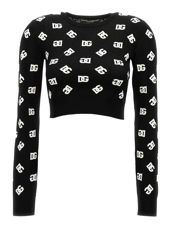 Dolce & Gabbana Pull Col Rond - Blanc