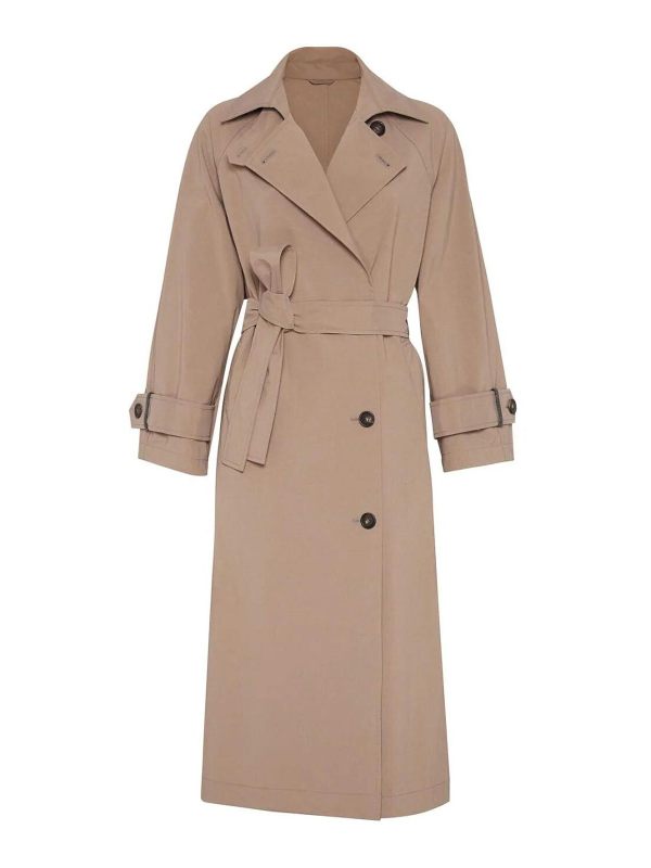 Brunello Cucinelli Trench-Coat - Beige
