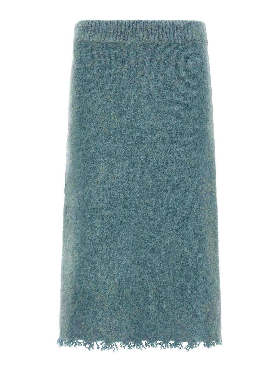 Jil Sander Jupe Midi - Bleu Clair
