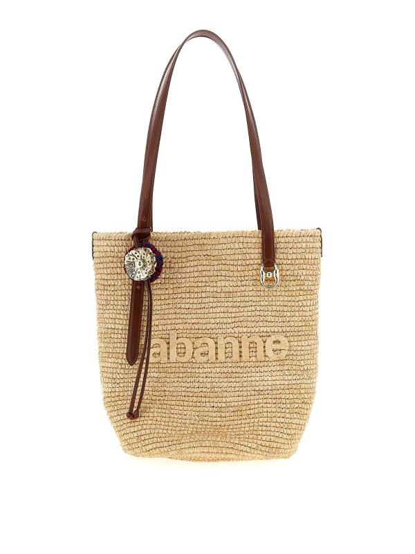 Rabanne Sac Cabas - Beig