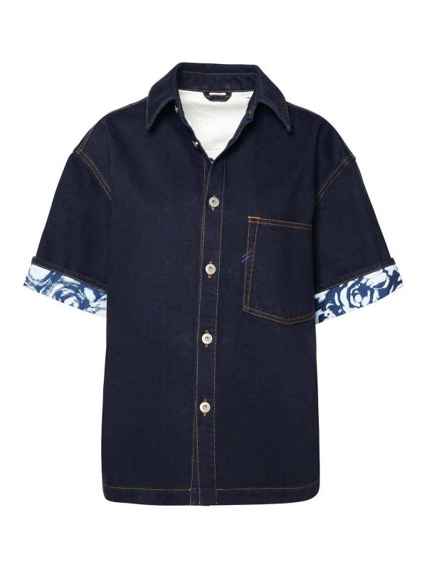 Burberry Chemise - Bleu