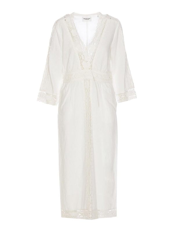 Isabel Marant Etoile Robe Au Genou - Blanc