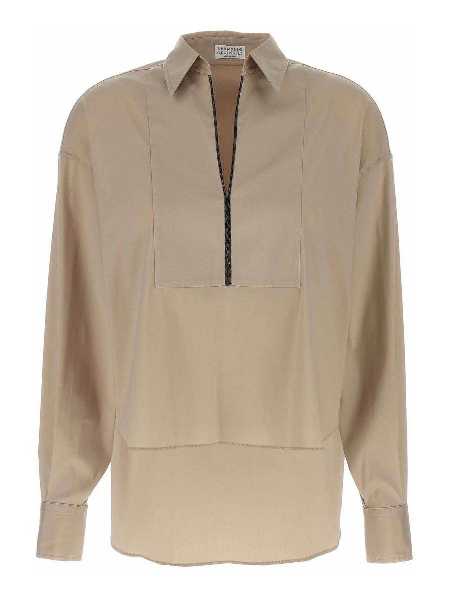 Brunello Cucinelli Chemise - Beige
