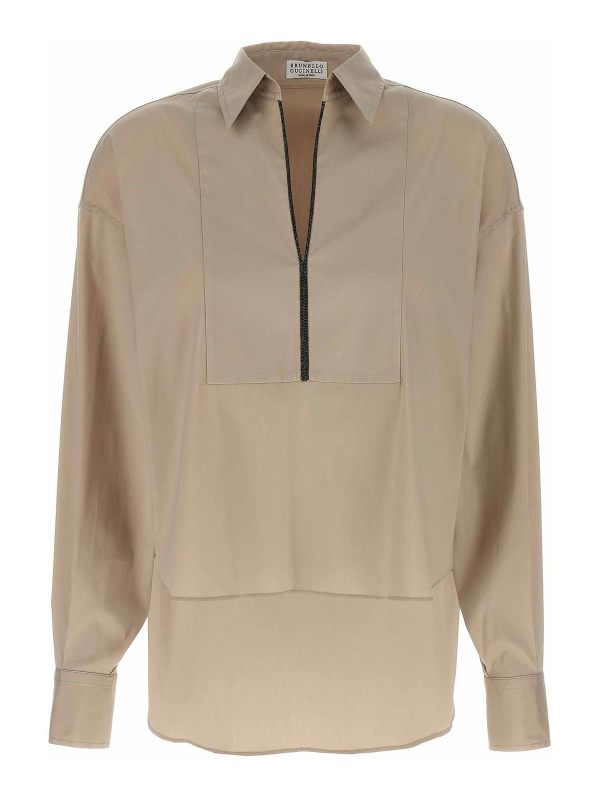 Brunello Cucinelli Chemise - Beige