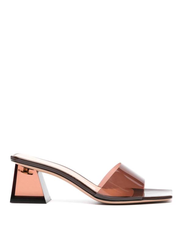 Gianvito Rossi Mules - Marron
