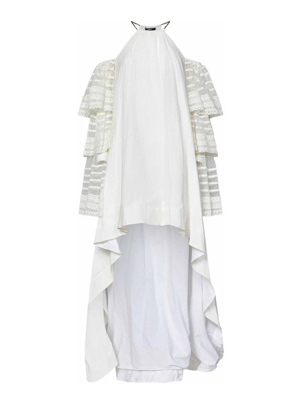 Amen Robe Au Genou - Blanc
