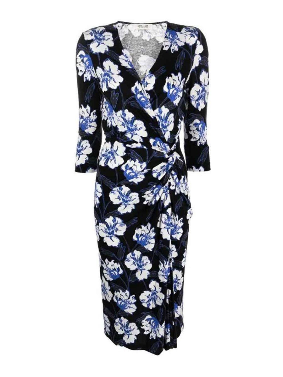 Diane Von Furstenberg Robe Au Genou - Multicolore