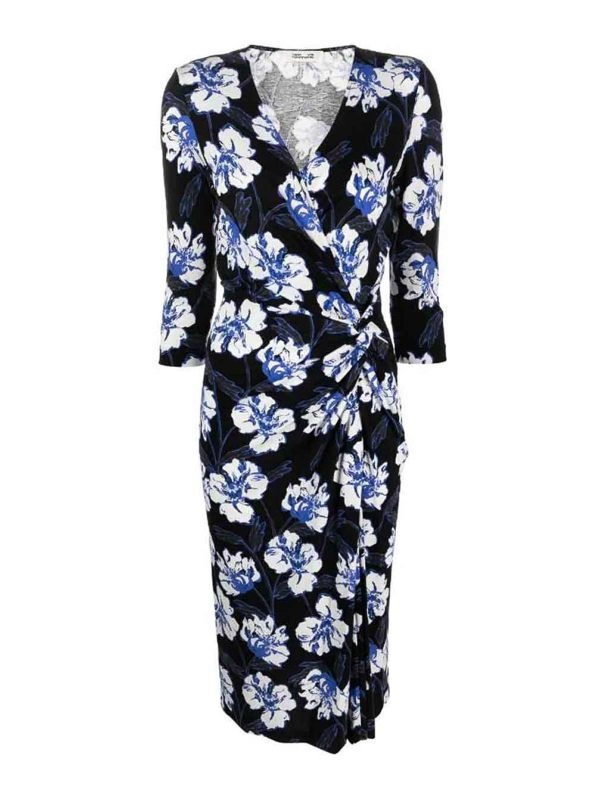 Diane Von Furstenberg Robe Au Genou - Multicolore