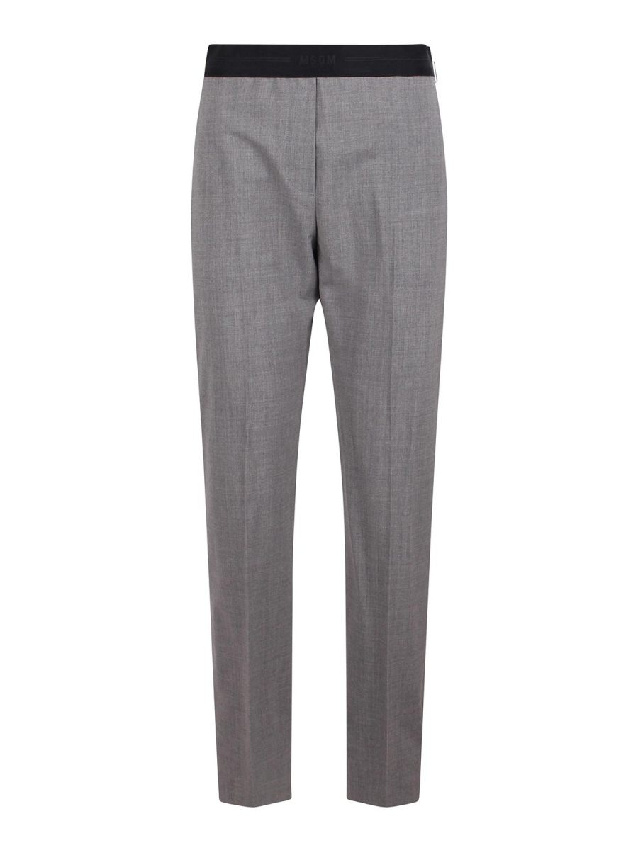 M. S.G. M. Pantalons Décontractés - Gris
