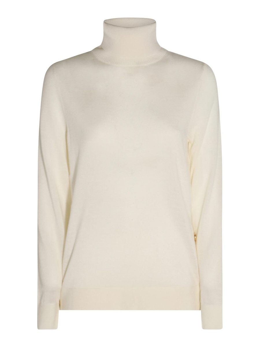 Michael Michael Kors Pull Col Rond - Blanc