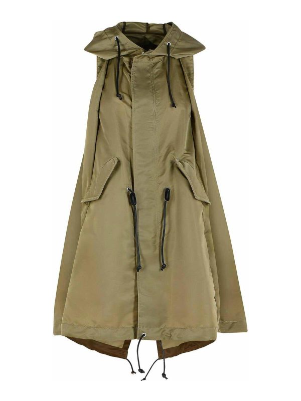 Sacai Gilet - Vert