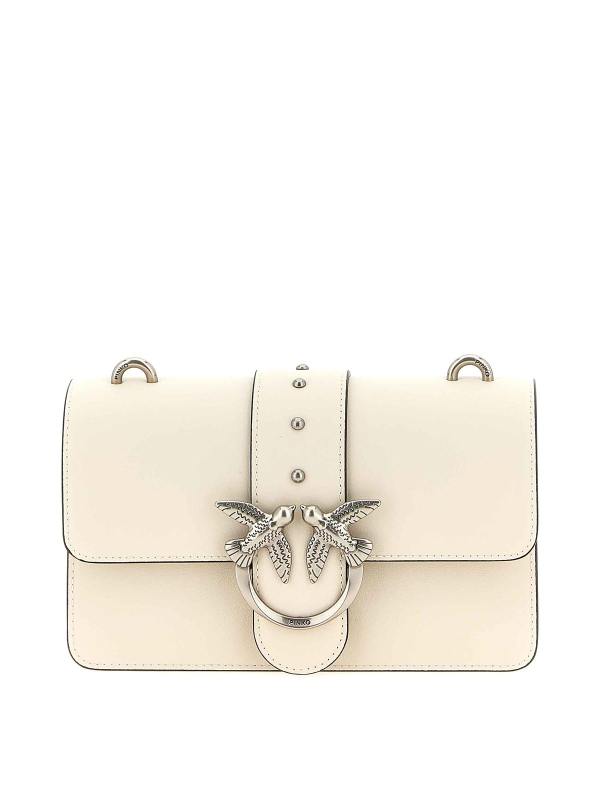 Pinko Sac Bandoulière - Blanc