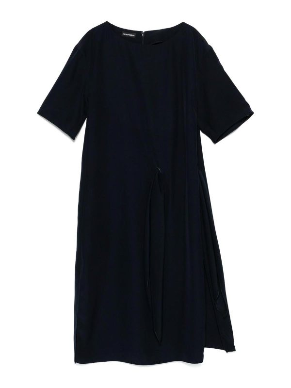 Emporio Armani Robe Courte - Bleu