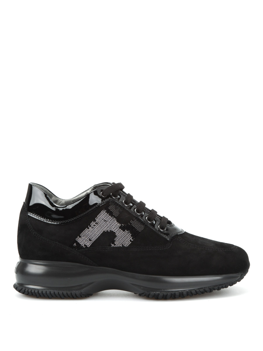 Hogan Baskets Noir Pour Femme