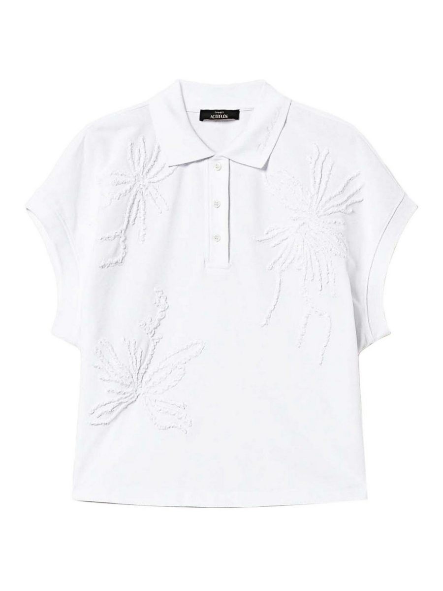 Twinset Polo - Blanc