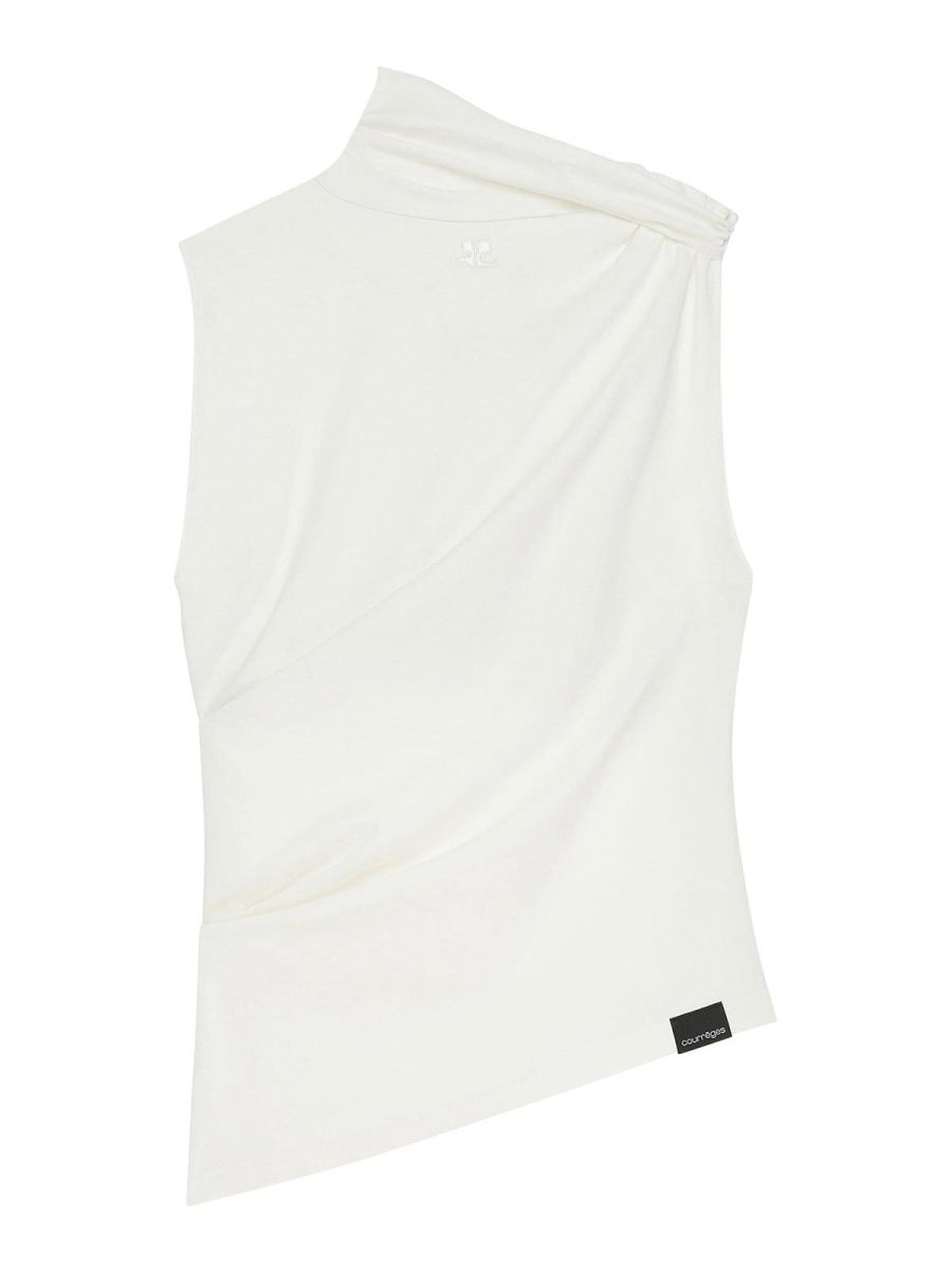 Courreges Top - Blanc