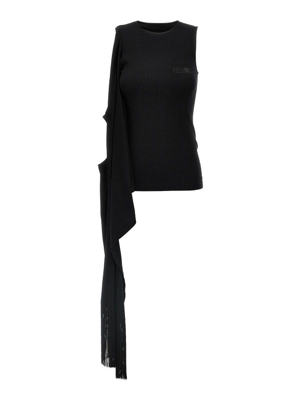 MM6 Maison Margiela Top - Noir