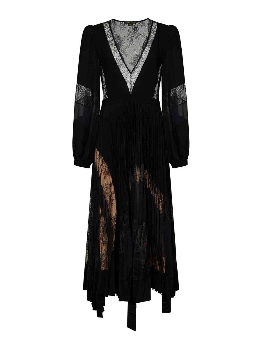 zuhair murad Robe Au Genou - Noir