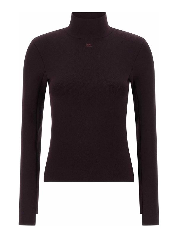 Courreges Cardigan - Rouge Brun