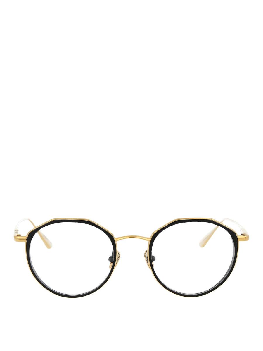 Linda Farrow Lunettes De Soleil - Or