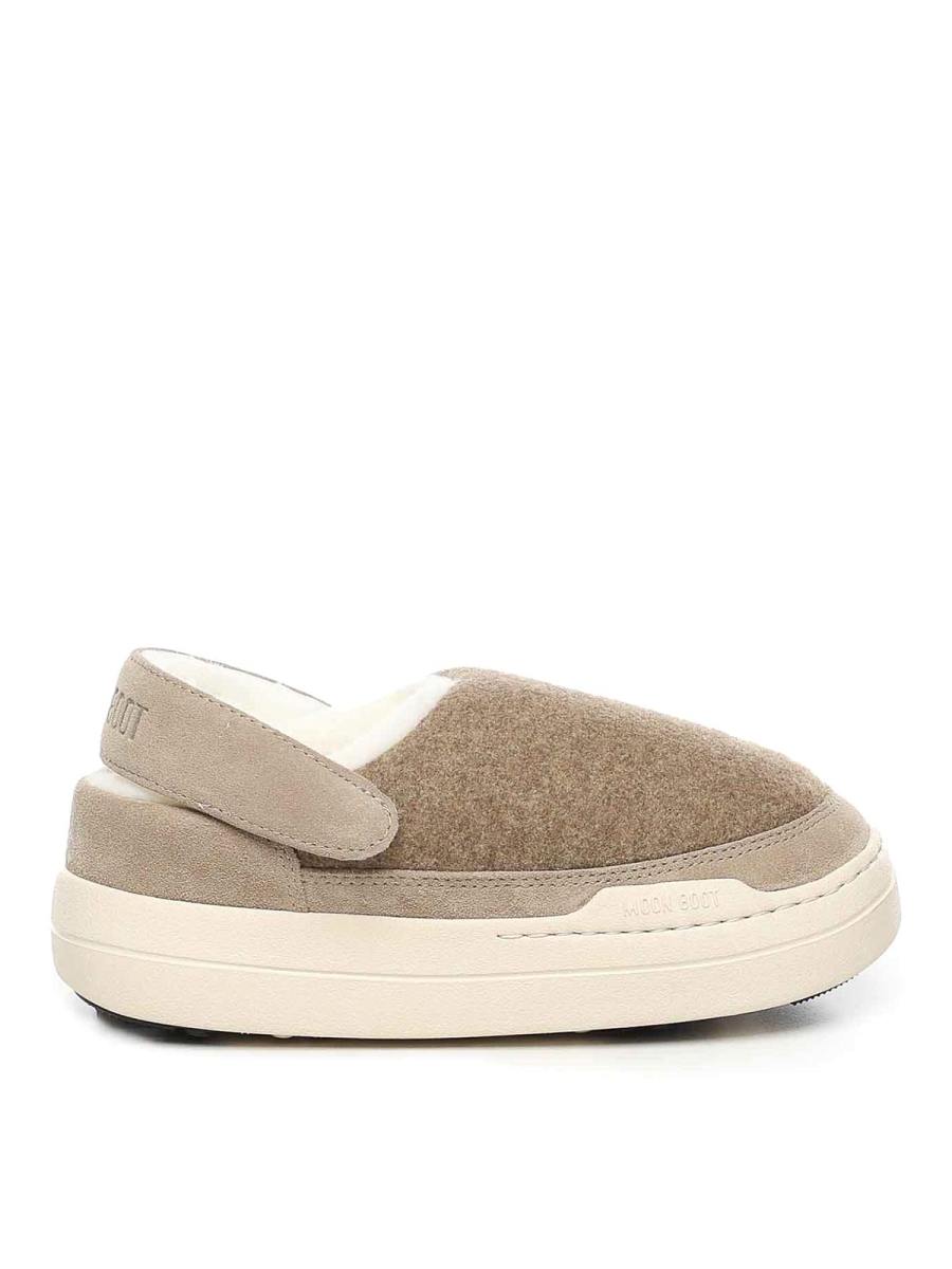 Moon Boot Mules - Beige